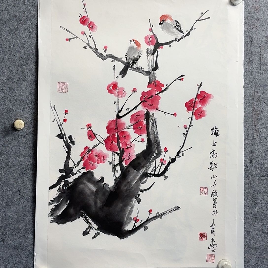 国画写生作品欣赏