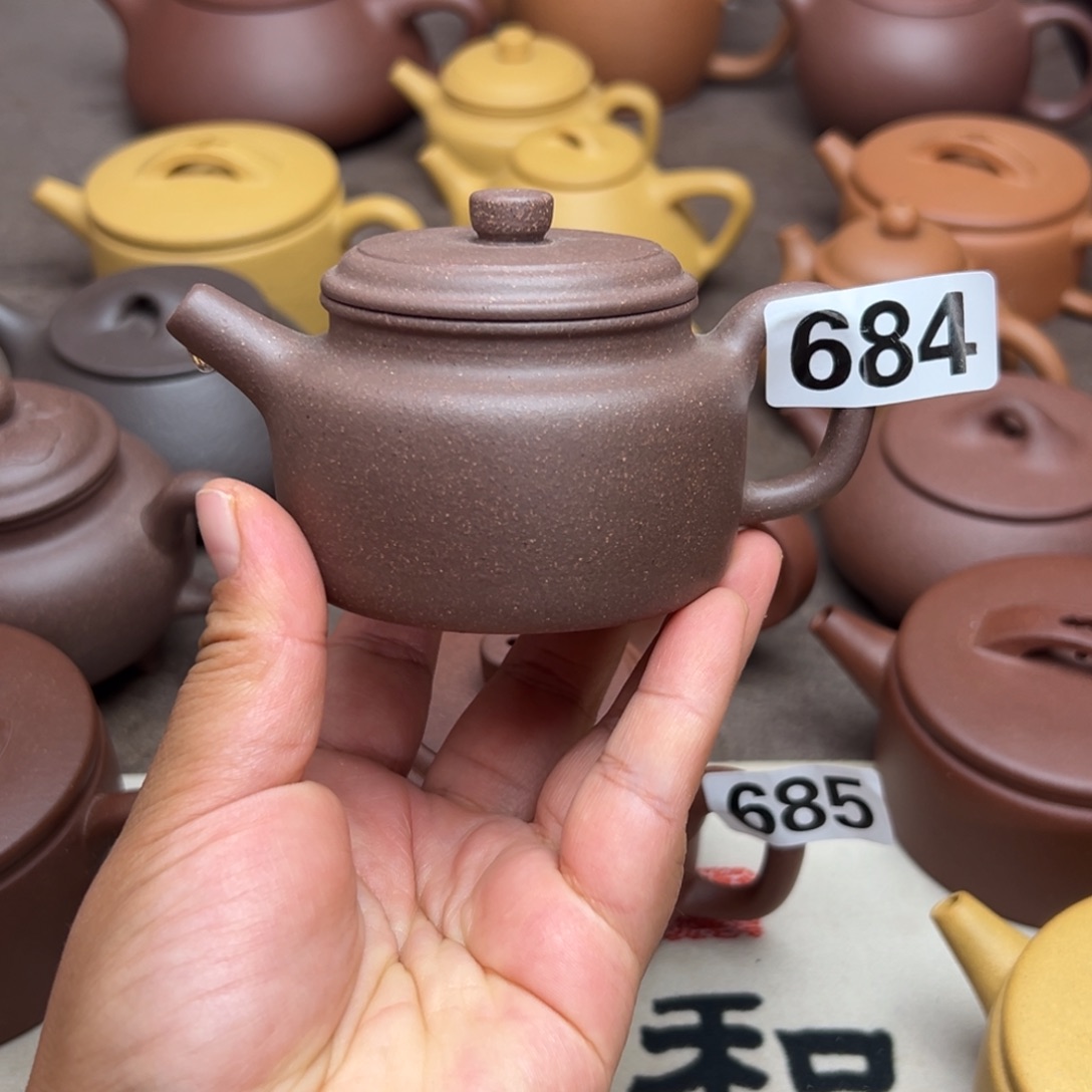 平***心茶壶紫砂紫泥半手工150cc左右下次