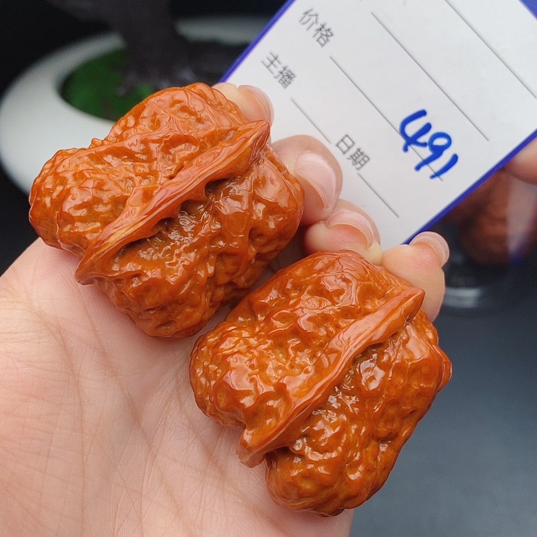 把件文玩核桃一帆风顺491