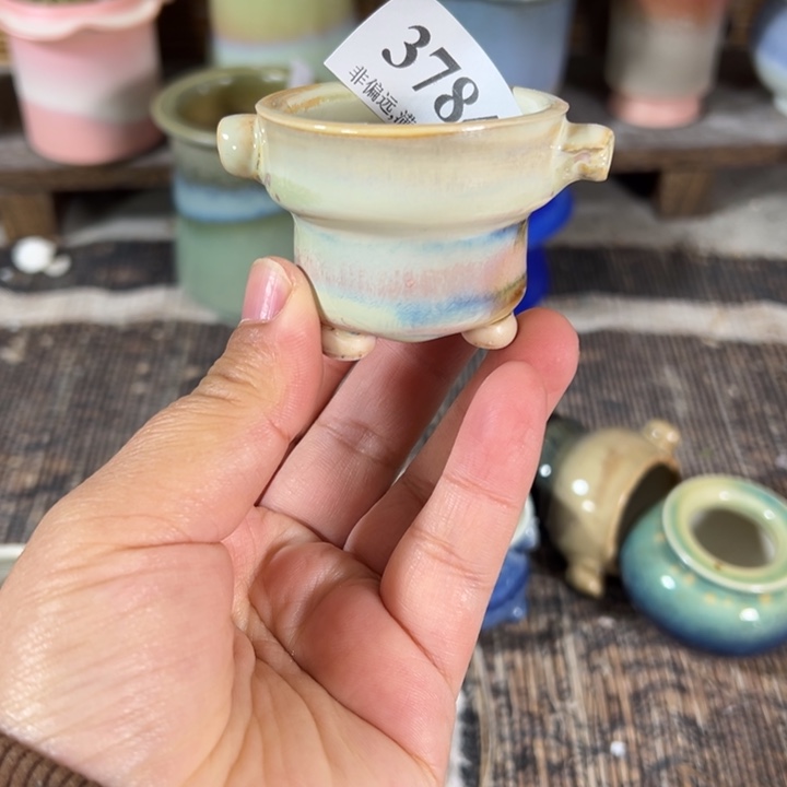 口4 手工花盆满30包邮