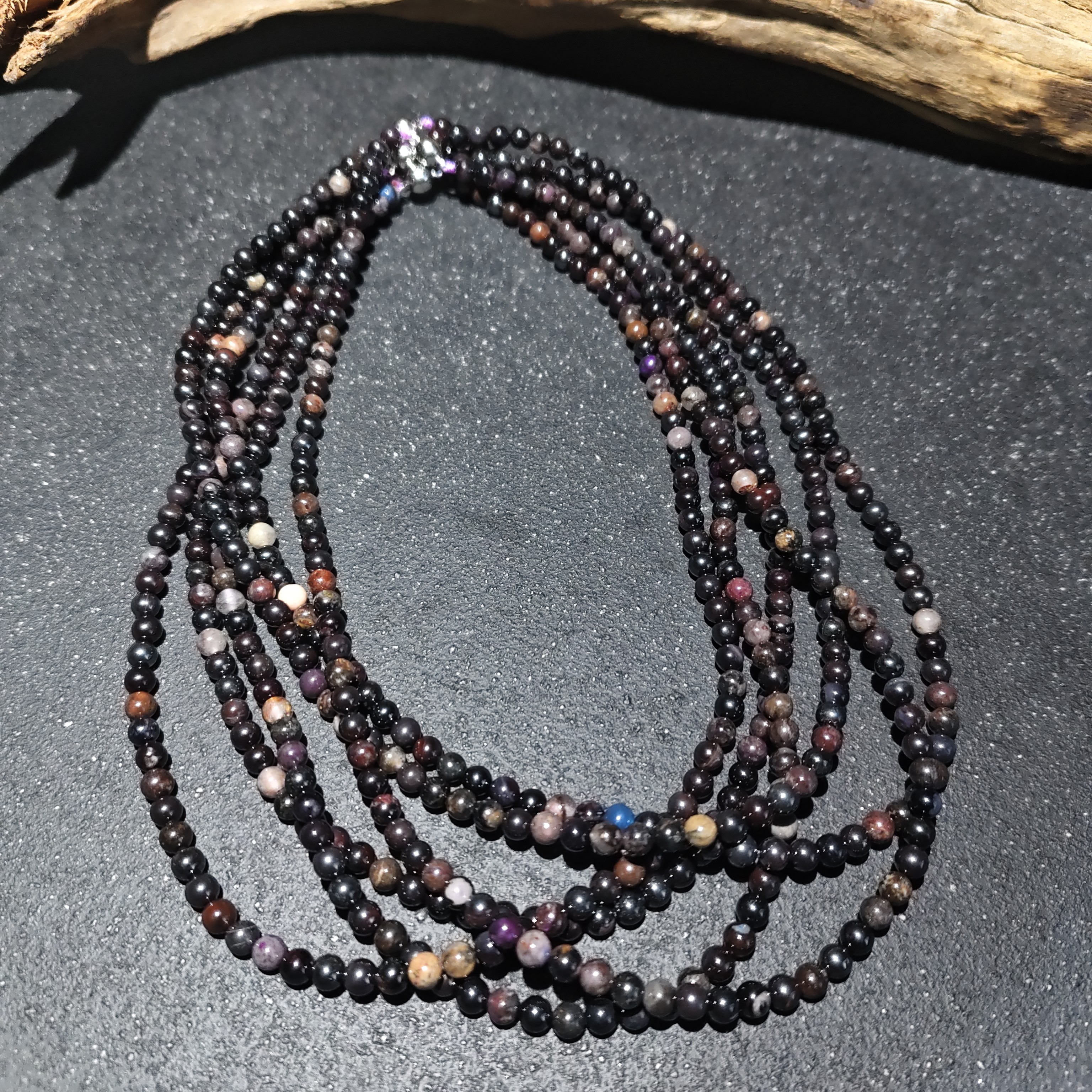 【黑胖珠宝】QX066 舒俱来圆珠项链多样性发其一