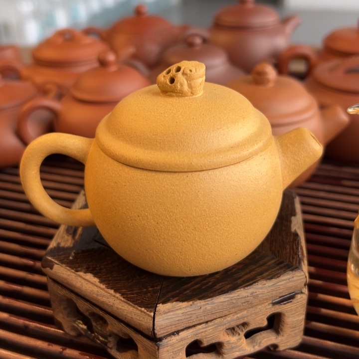 紫砂茶案黄金小胖120cc