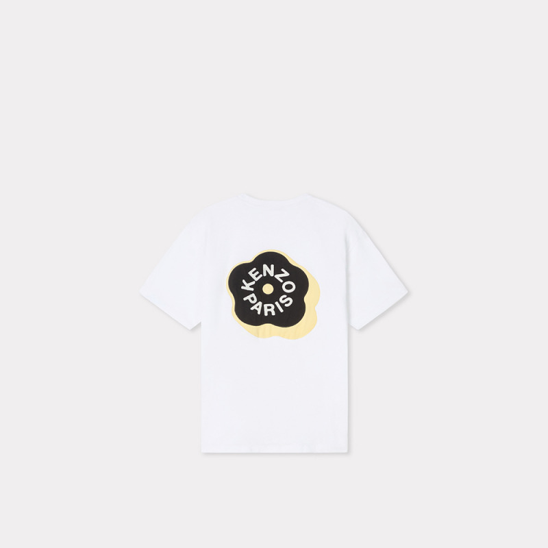 KENZO 26春夏新品  女士海棠花BOKE2.0宽松版型经典百搭短袖T恤衫