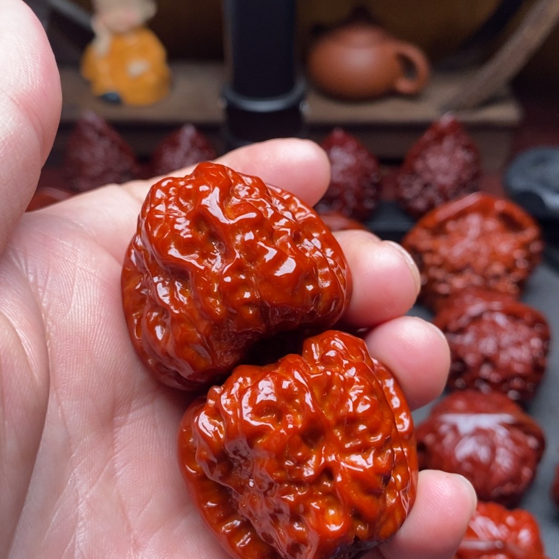 吊坠文玩核桃36蛤蟆头