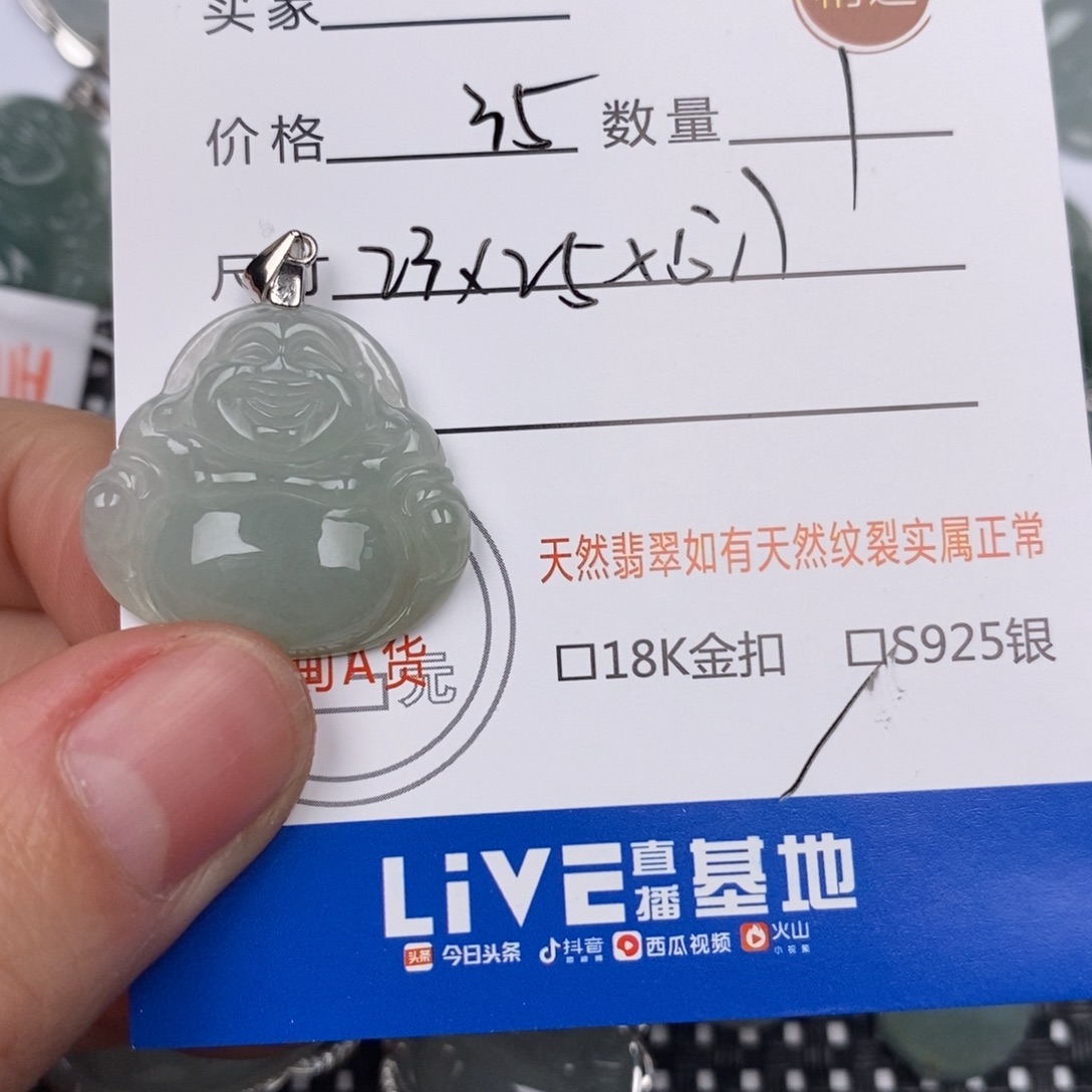 翡翠银S925镶嵌颈饰