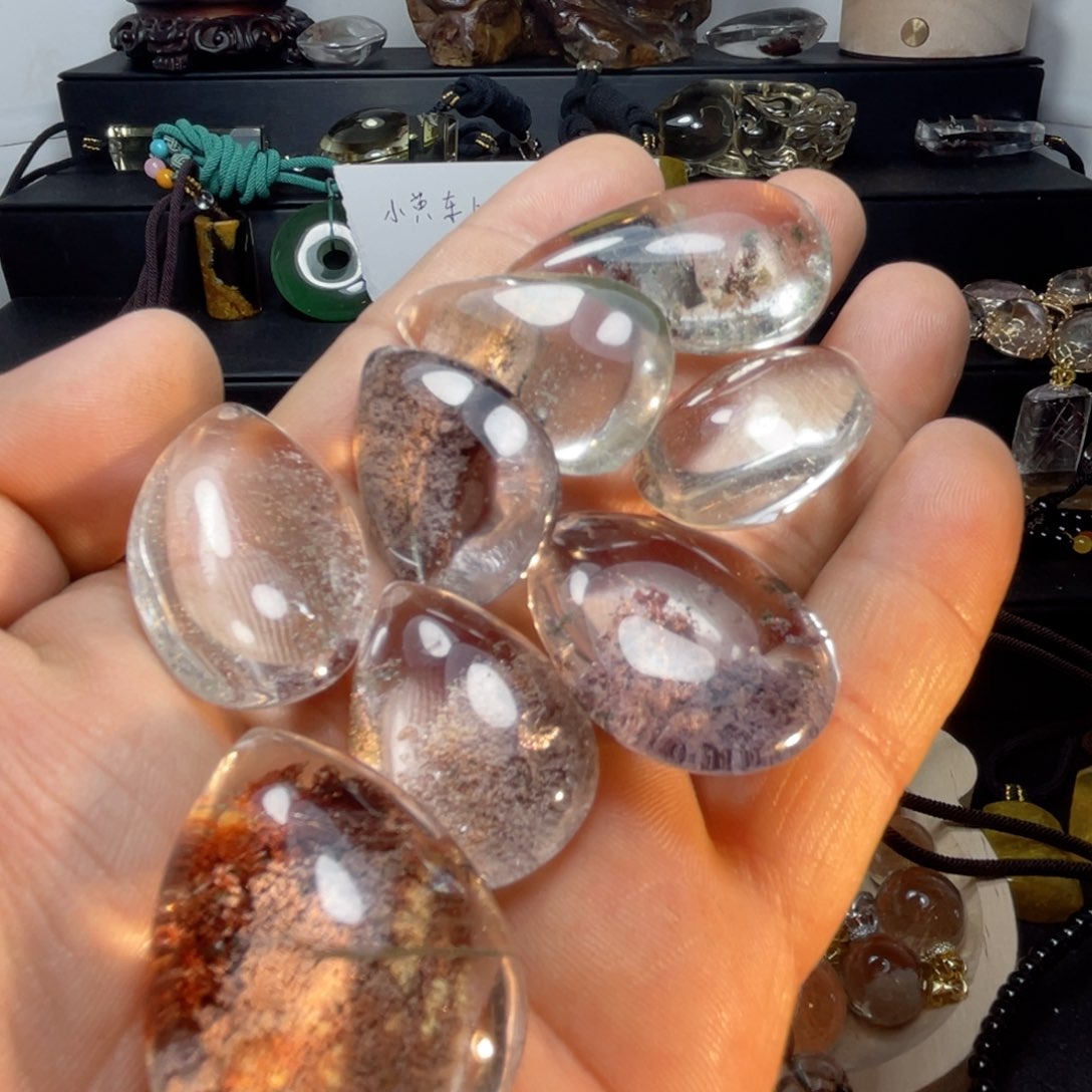 水晶吊坠(不含链)未镶嵌多样性发其中一个随机发送