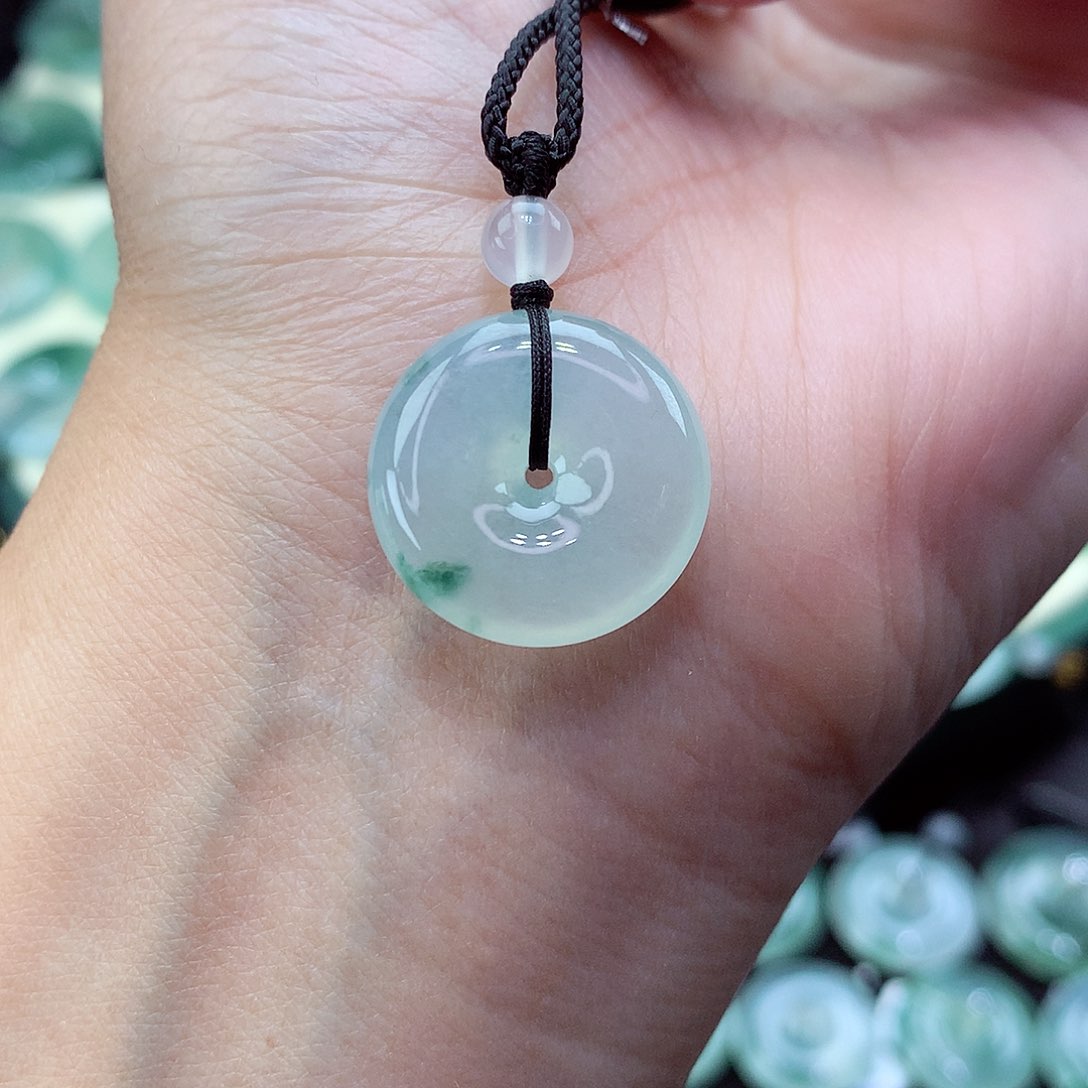 翡翠颈饰未镶嵌14尺寸19-5.7