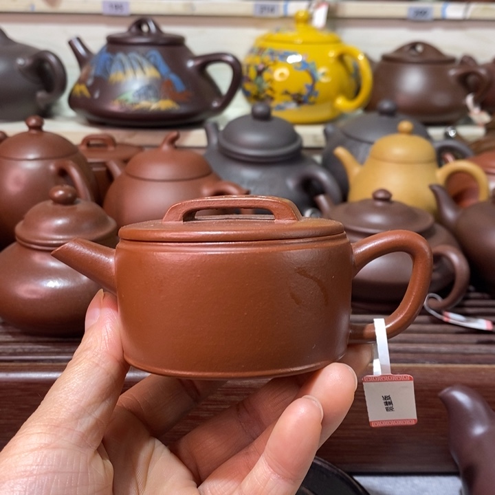 茶壶紫砂微瑕处理一把