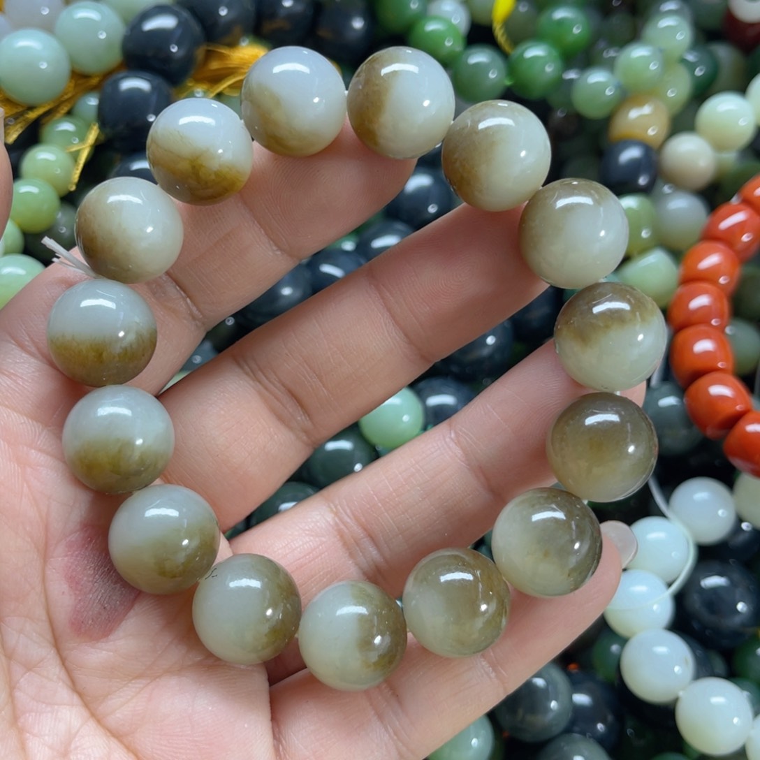 和田玉手链未镶嵌