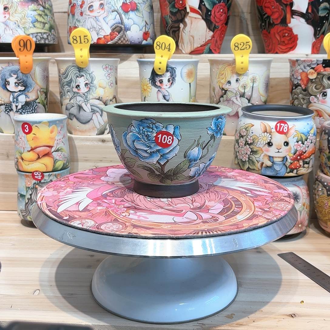 紫砂花盆手工花盆默认微瑕12/10