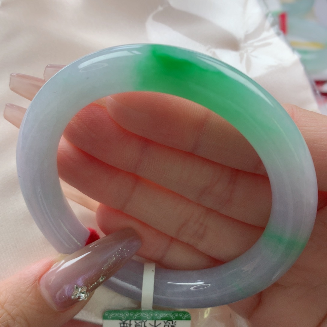 未镶嵌手镯翡翠缅甸天然翡翠A货54