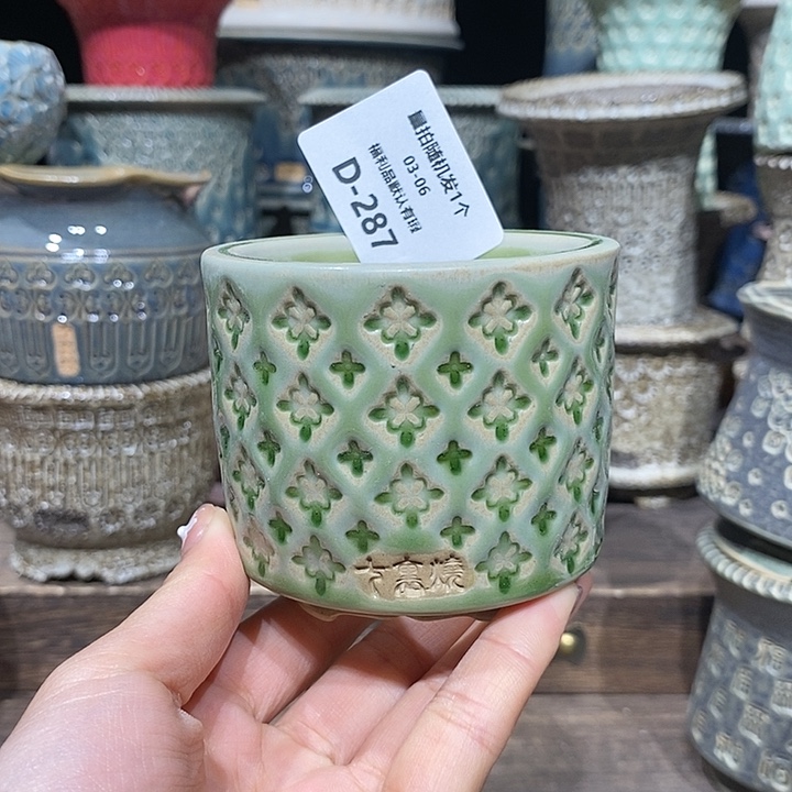 七里烧花盆3-6-287口径6