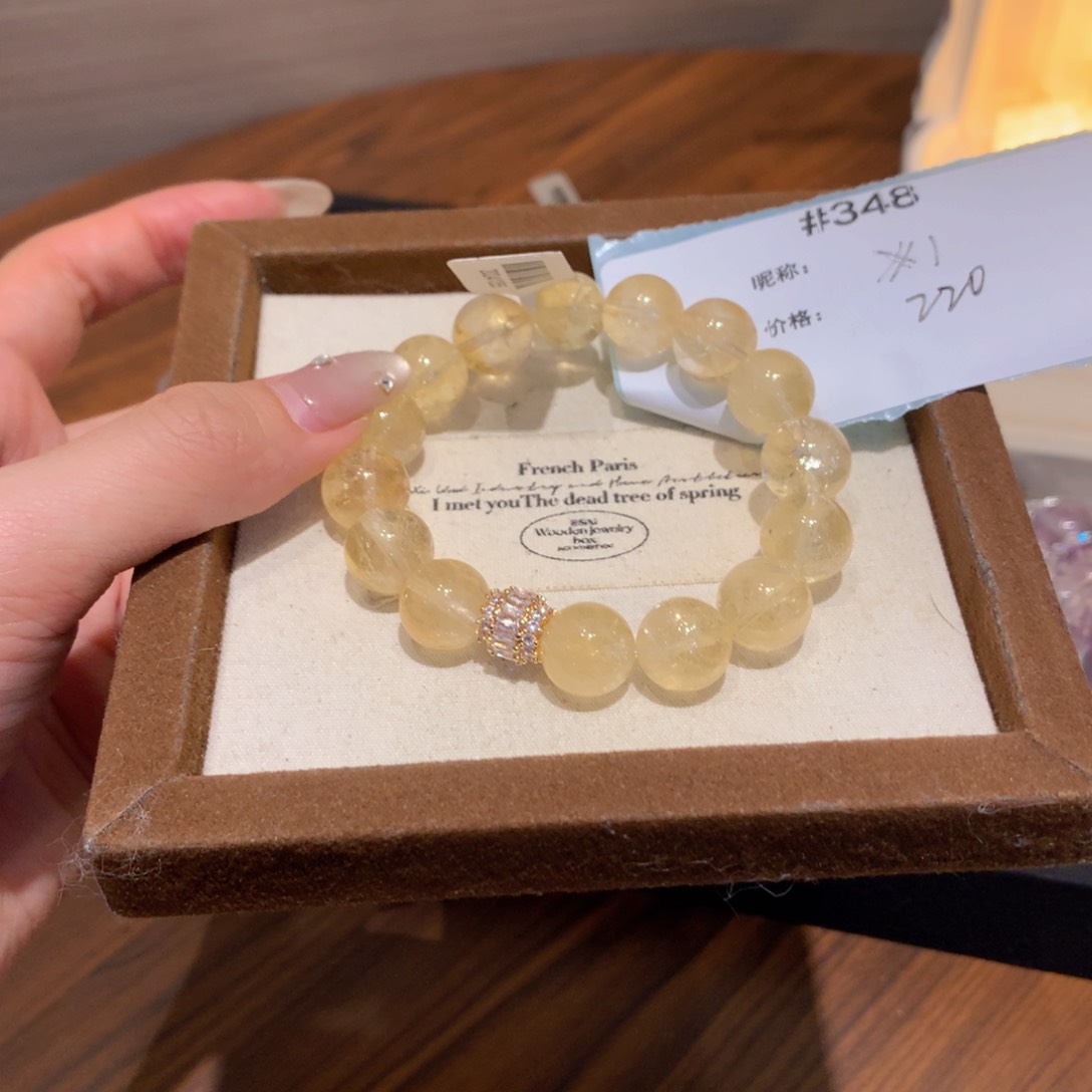 水晶手串未镶嵌富*?348号