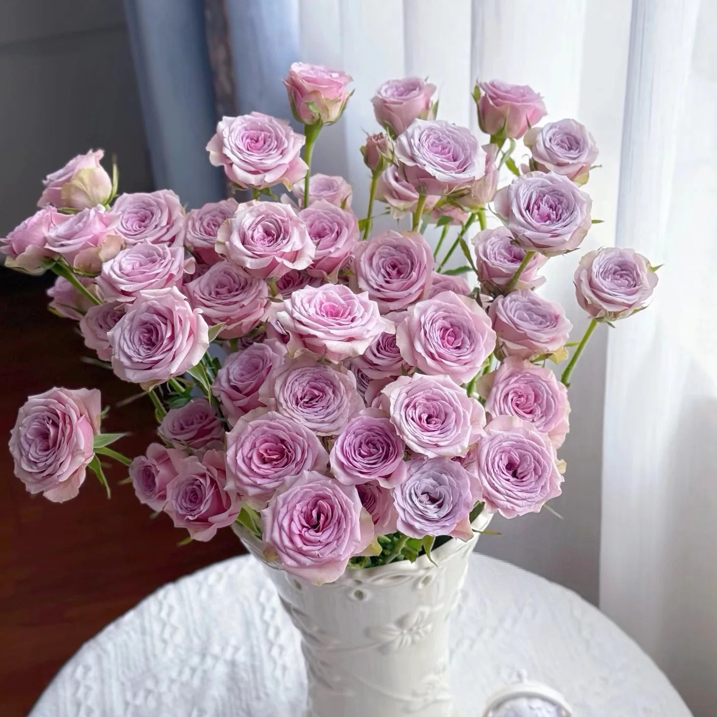 【多头莱拉泡泡】一单也包邮 两单顺丰 紫色玫瑰 生活鲜花 云南直发