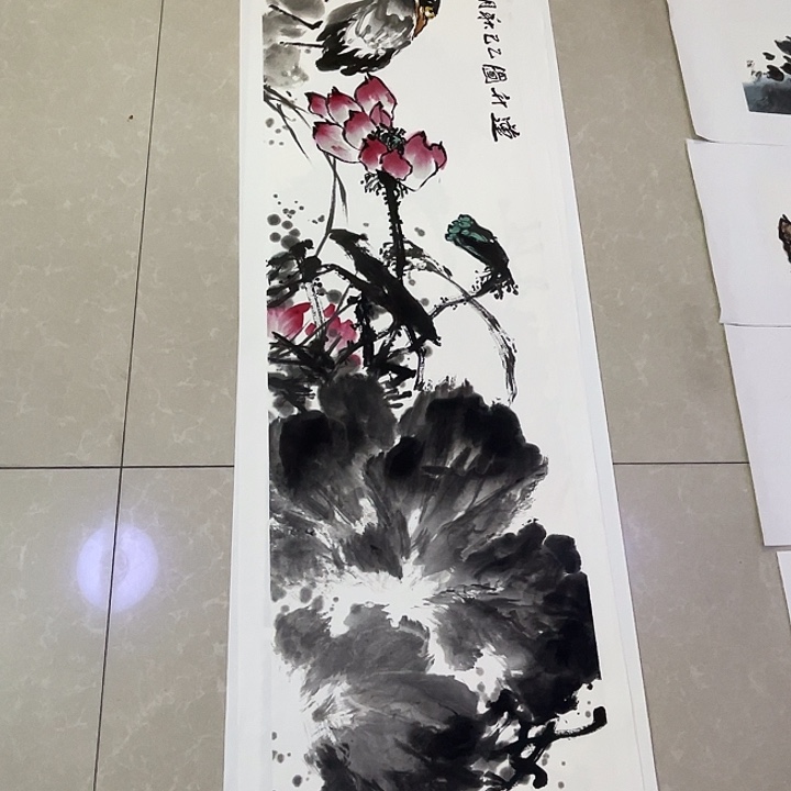 国画张圣敏先生纯手绘作品