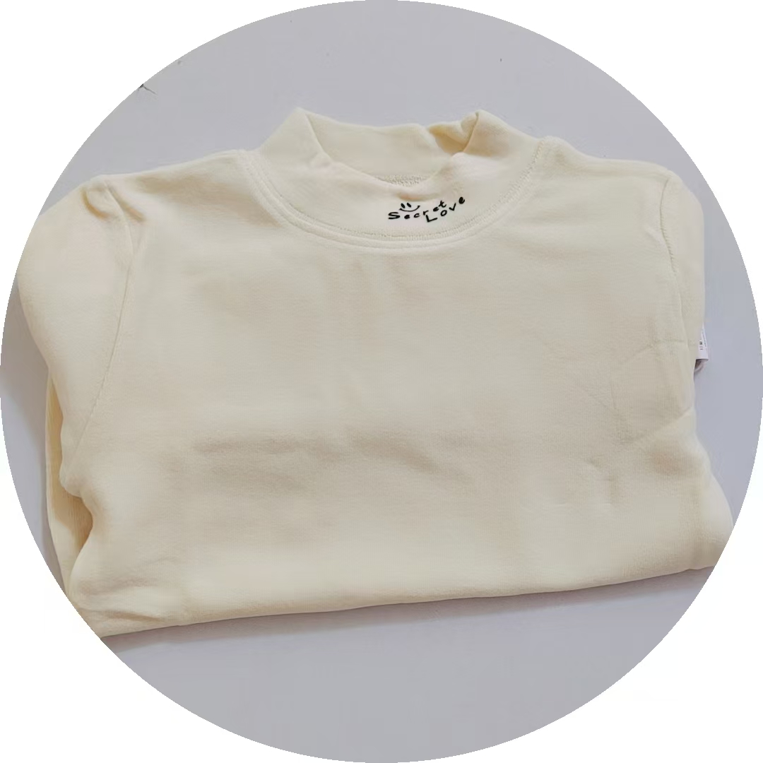 贝心儿童热力棉打底衫