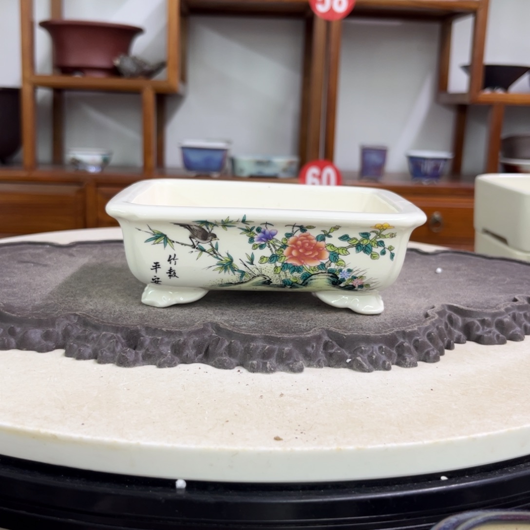 紫砂花盆瑕疵5-15-13。。。