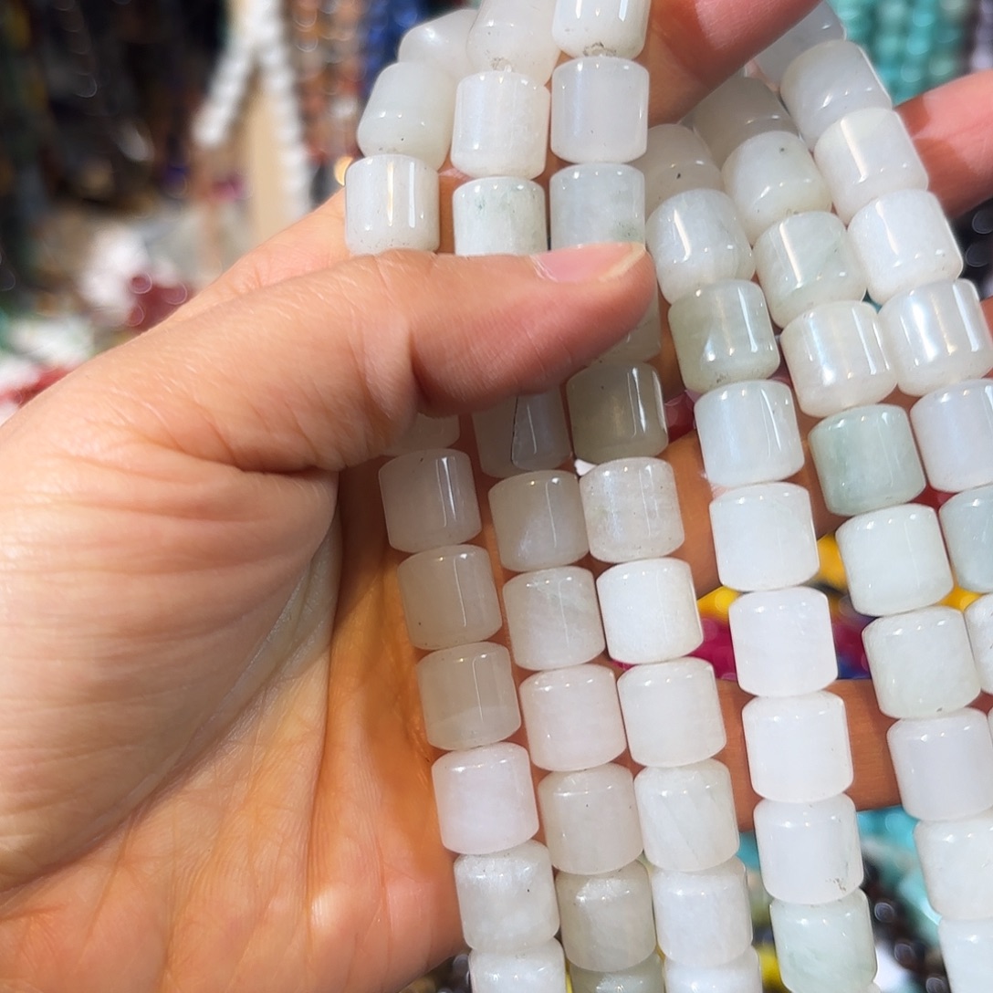 玛瑙/玉髓未镶嵌珠宝半成品天山翠卡10一条