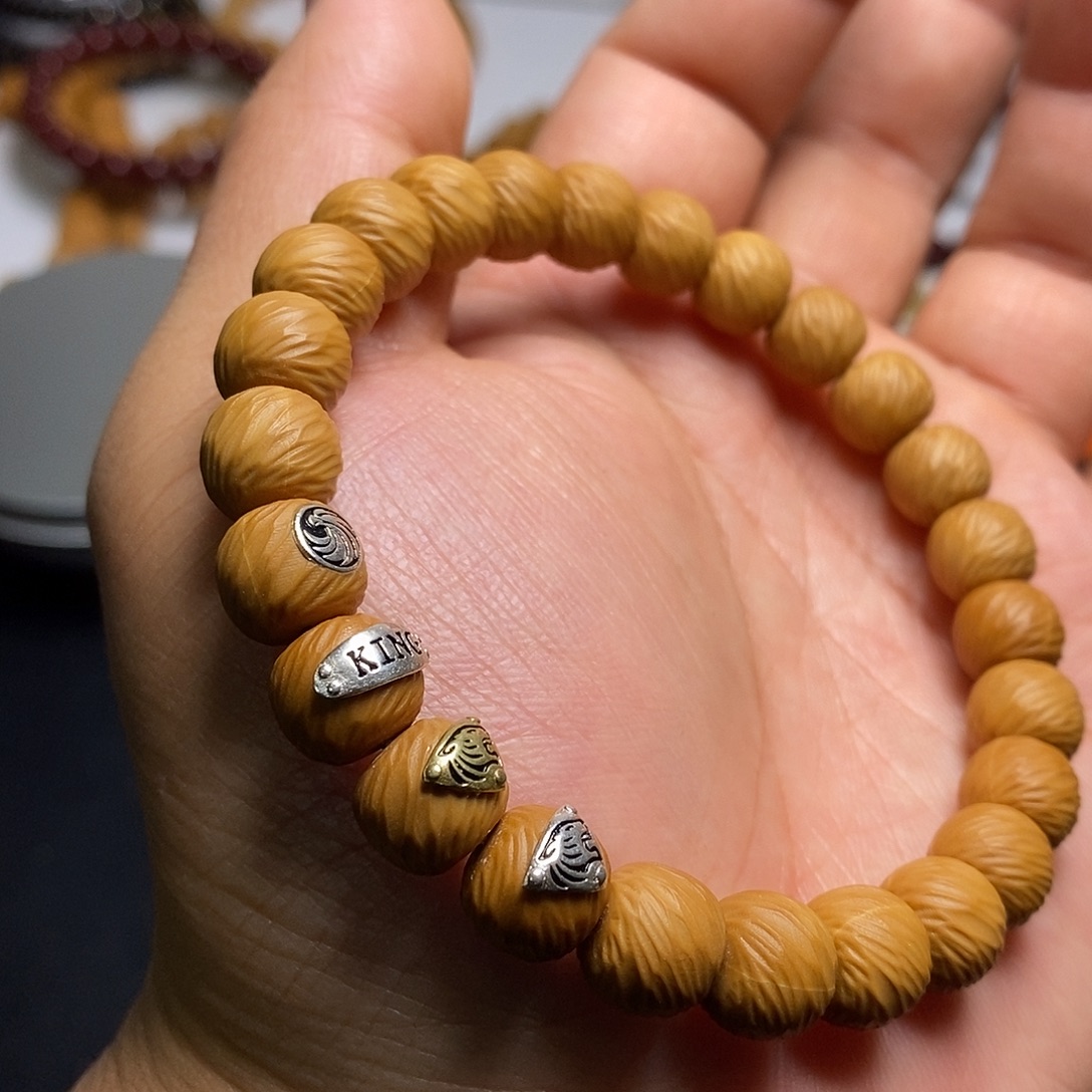 手串猴头核桃全品10左右云锦81号