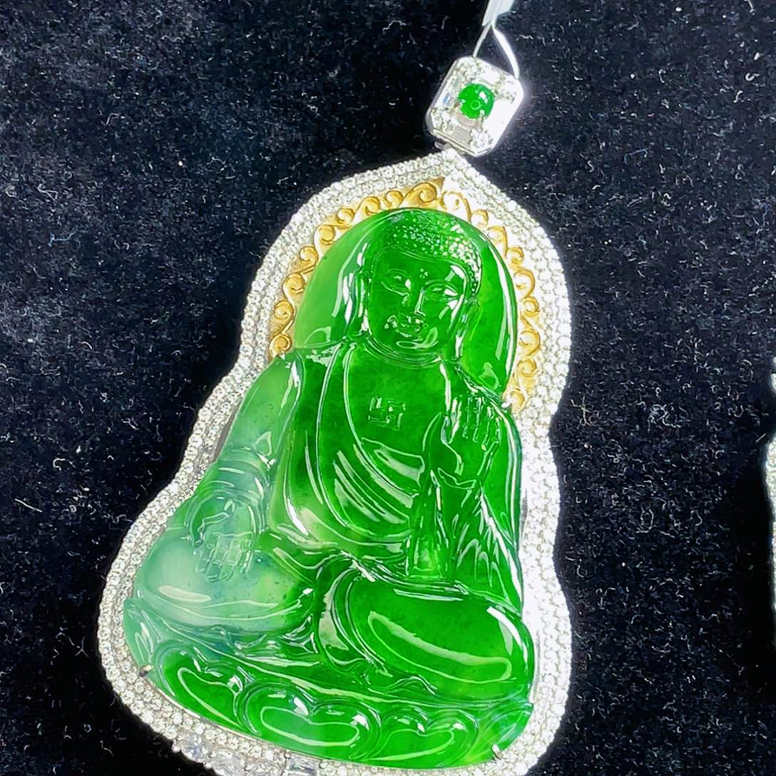 翡翠吊坠(不含链)未镶嵌