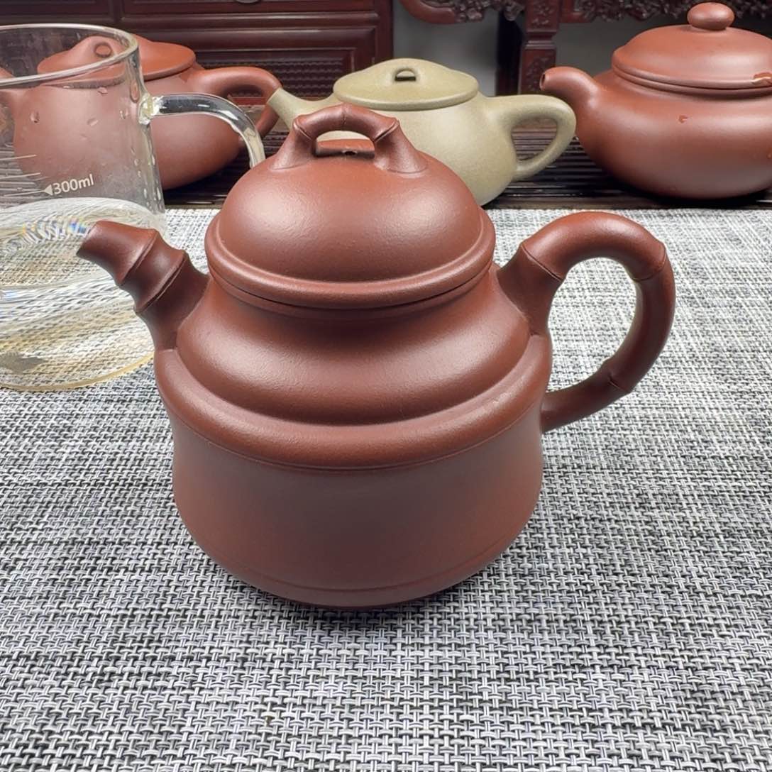 紫砂茶壶成*400cc紫砂壶紫泥