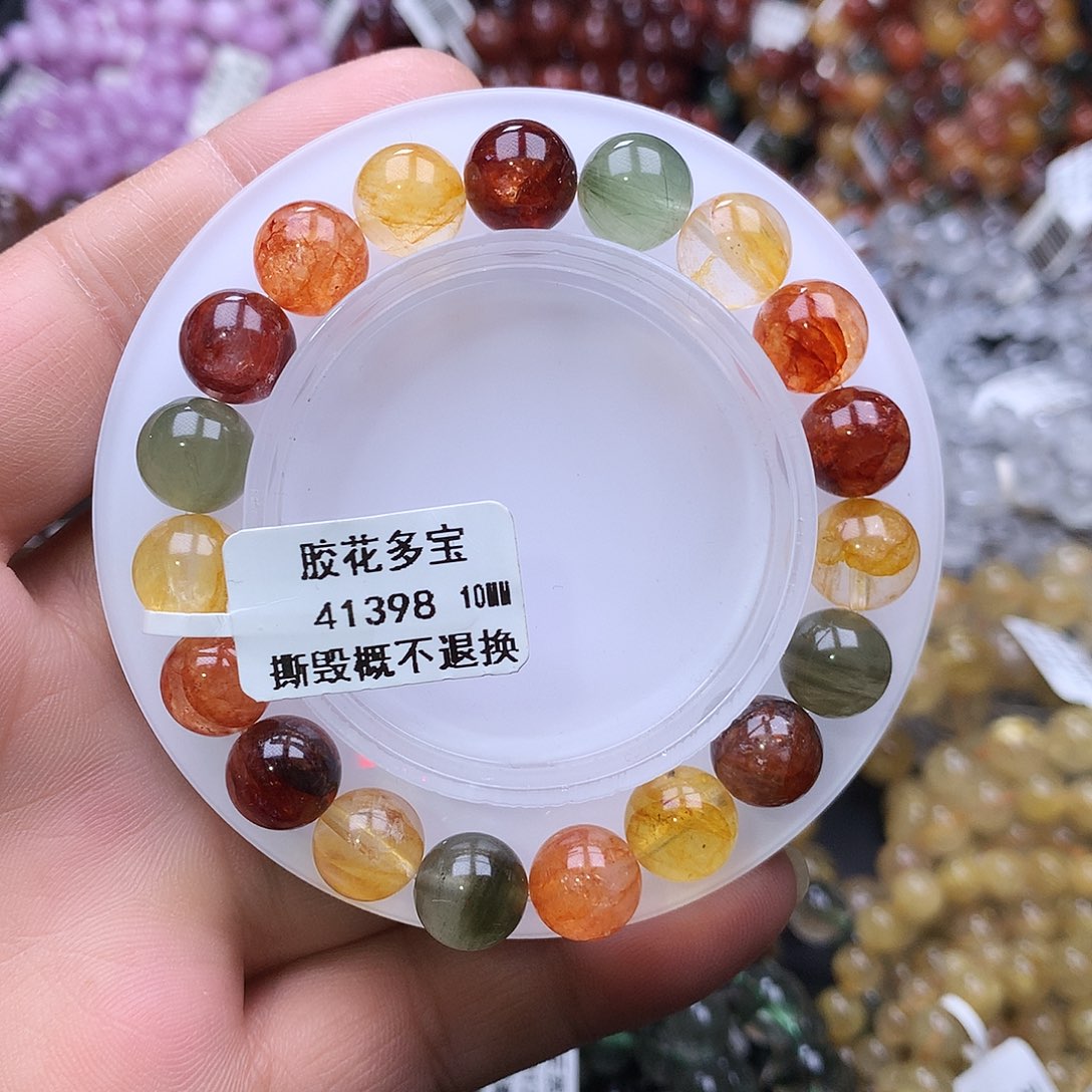 未镶嵌水晶手链，，