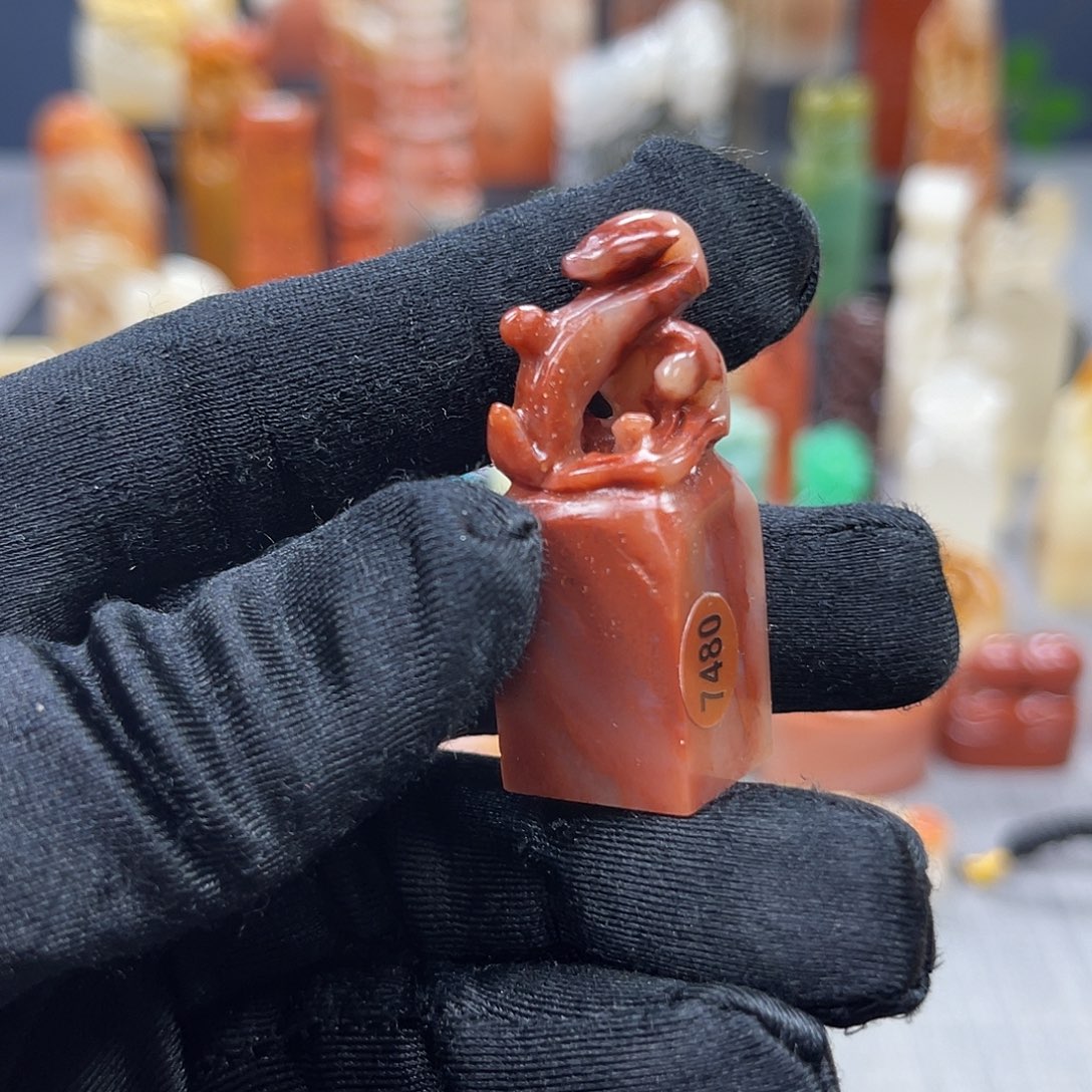 巴林石印石包邮包刻7480