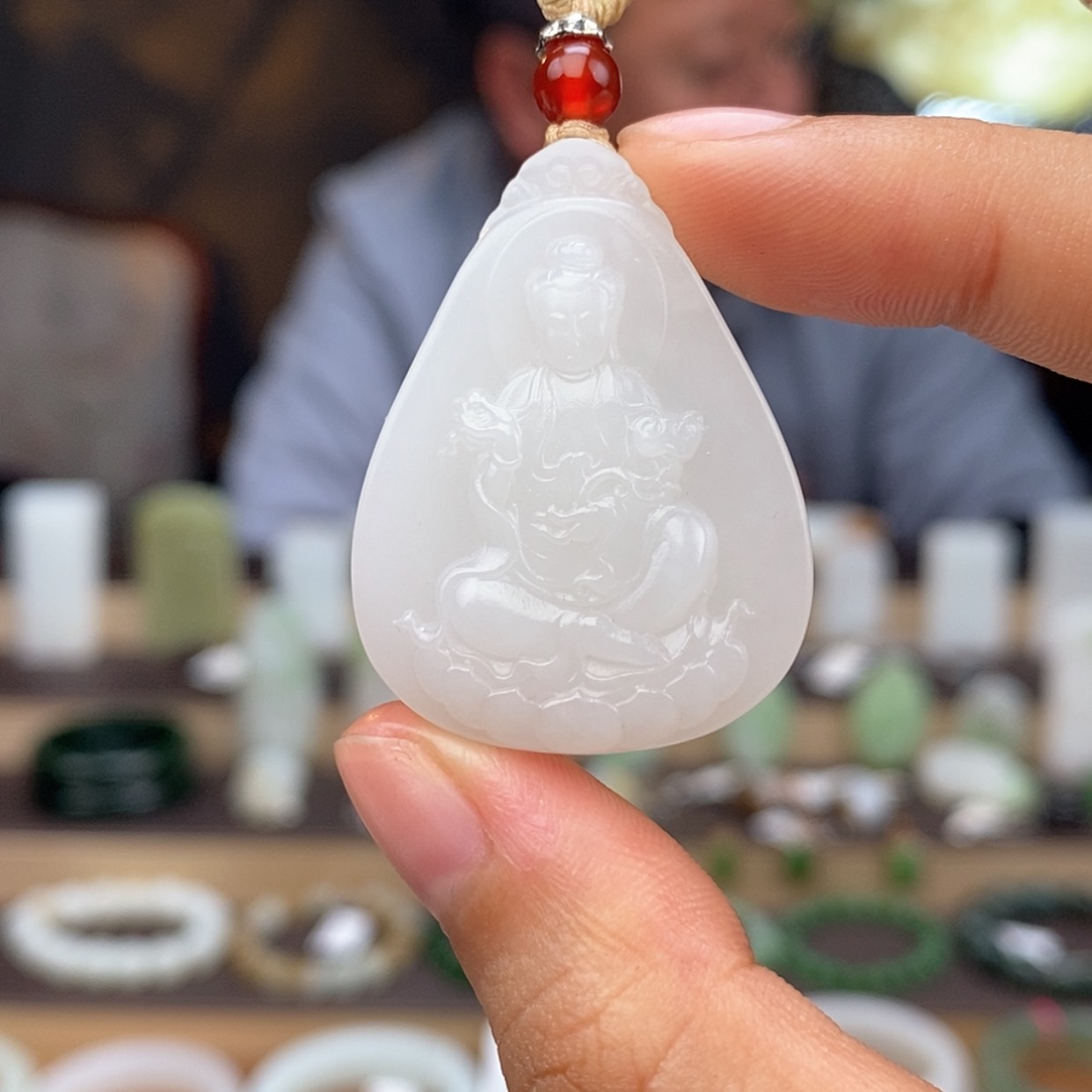 【闪购商品】和田玉吊坠未镶嵌