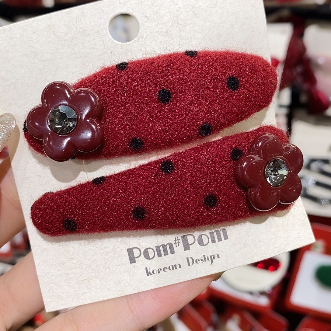 布艺铁合金拜拜夹