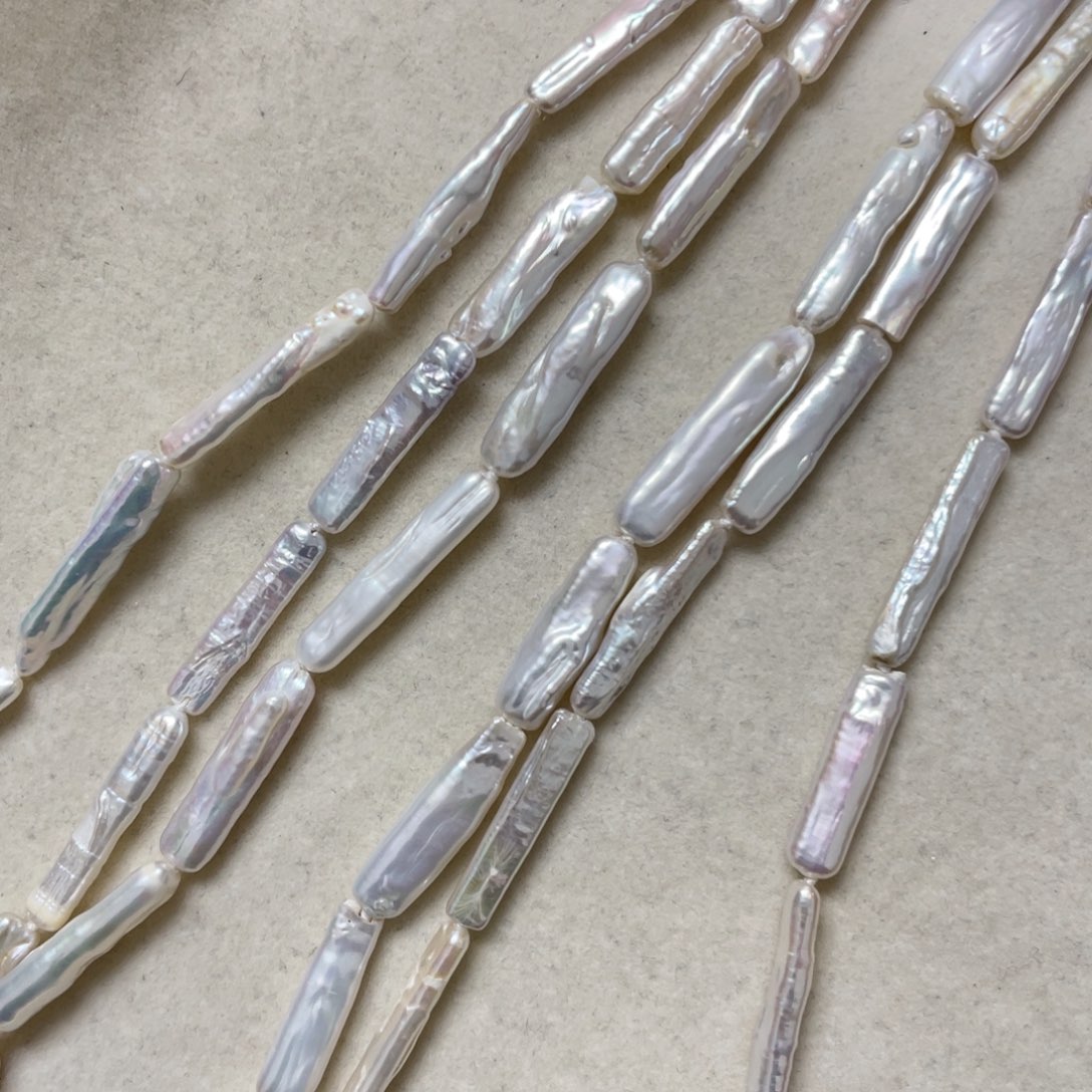 淡水珍珠颈饰银S925镶嵌多样性发一