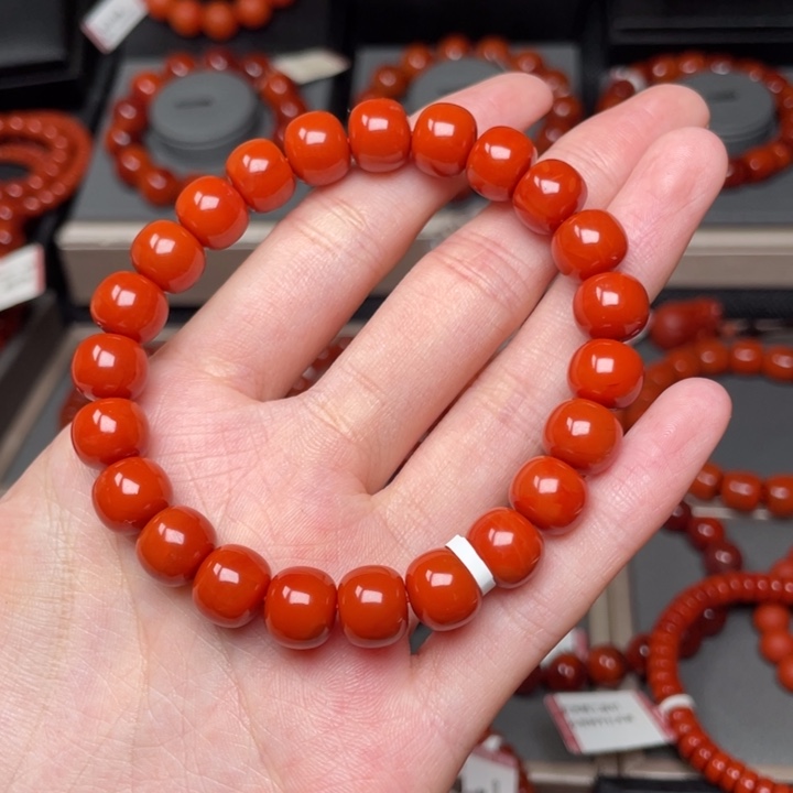 未镶嵌南红玛瑙手链?****?