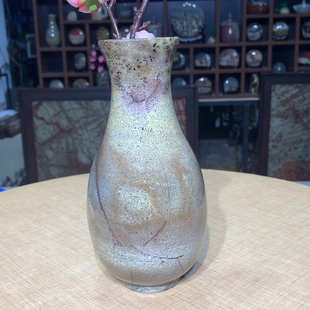 紫砂，广西国画石摆件，收藏观赏广西国画石，观赏收藏