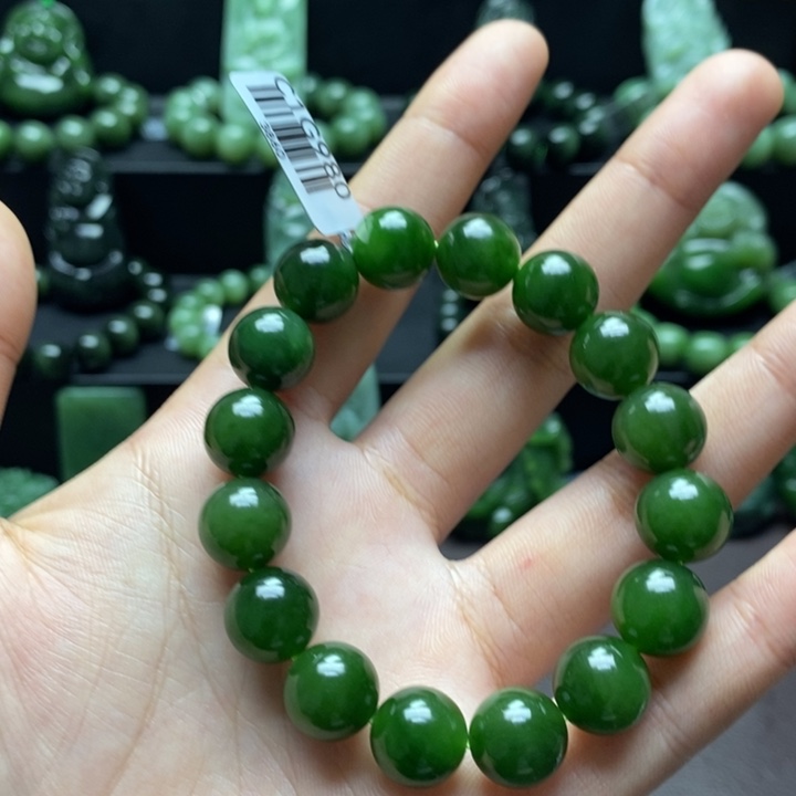 和田玉手串未镶嵌