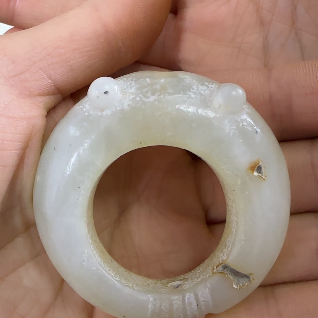 岫岩老玉（透闪石质玉）挂件未镶嵌