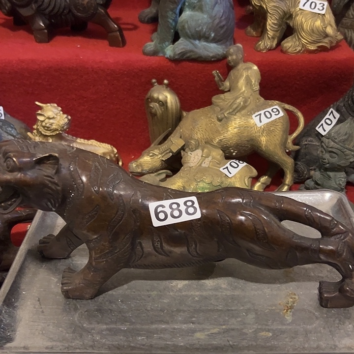 黄铜摆件，文房工艺品摆件