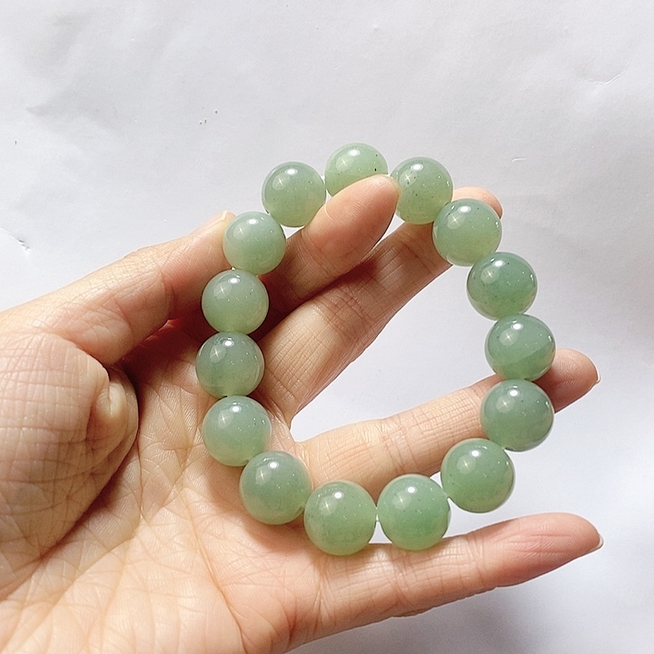 密玉（石英质玉）手链未镶嵌