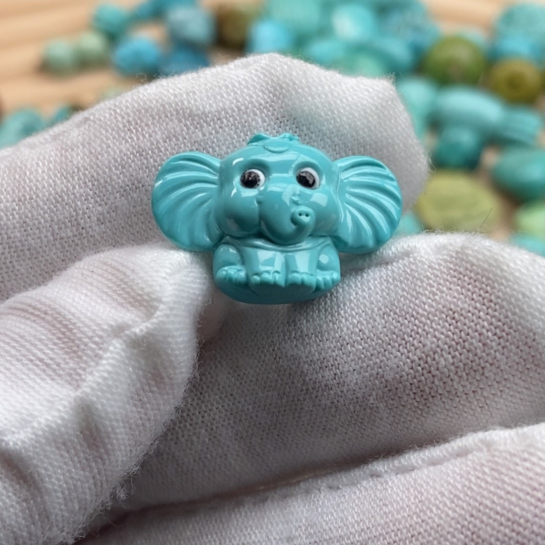 绿松石未镶嵌配饰