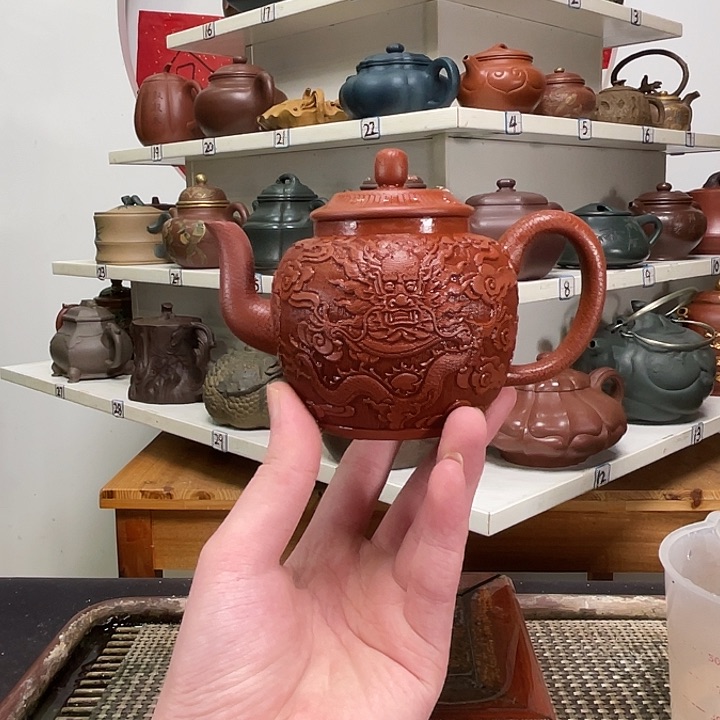紫砂茶壶全手工制作