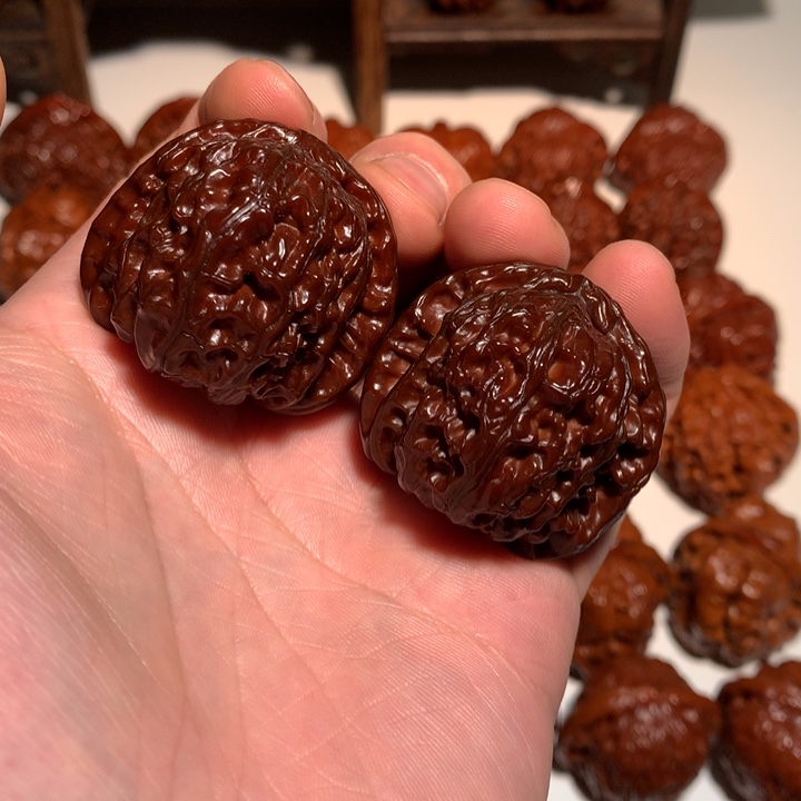 桃核吊坠白狮子18WCH#00#