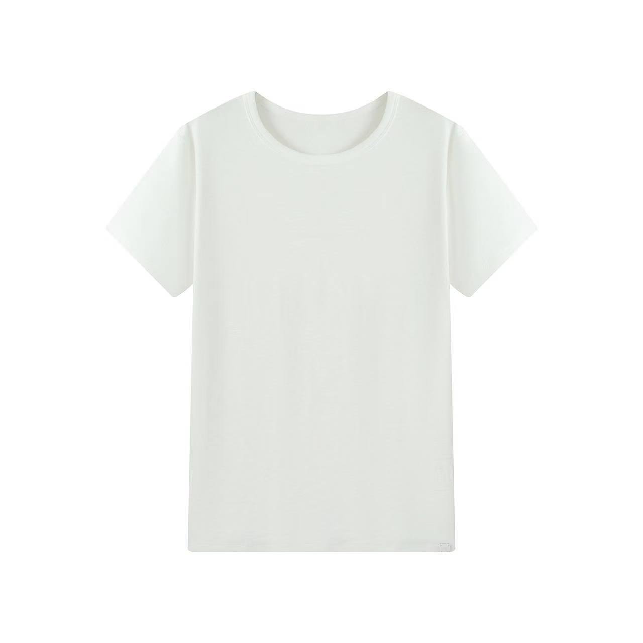 艾家2026春季新款休闲百搭圆领短袖T恤女1110