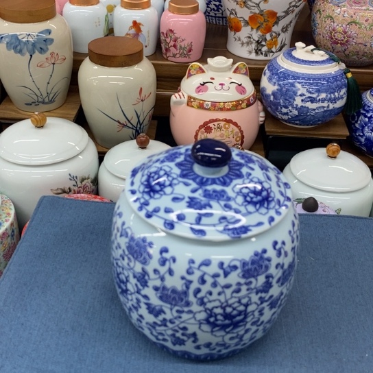 瓷片陶瓷茶叶罐密封罐