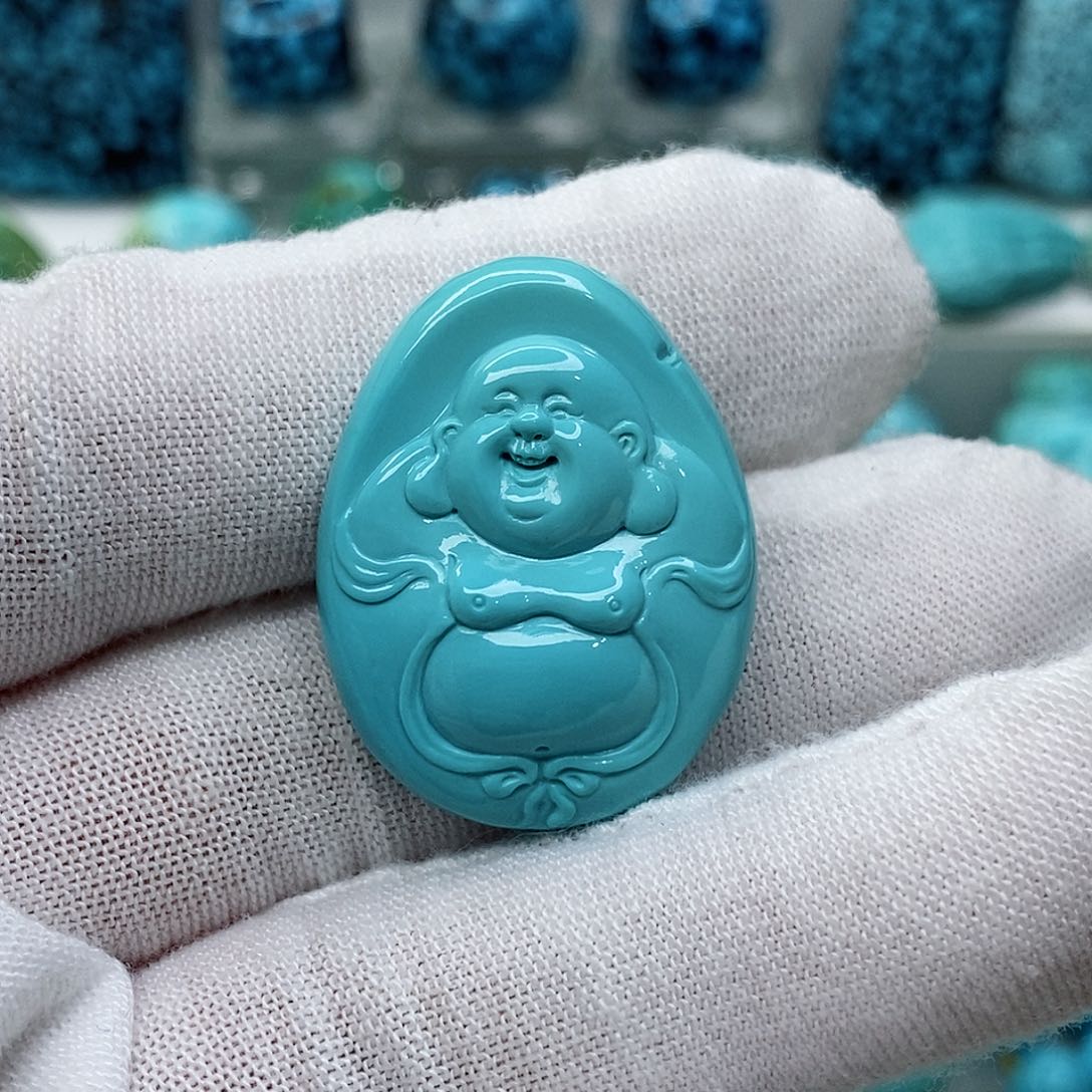 绿松石珠宝奇石未镶嵌