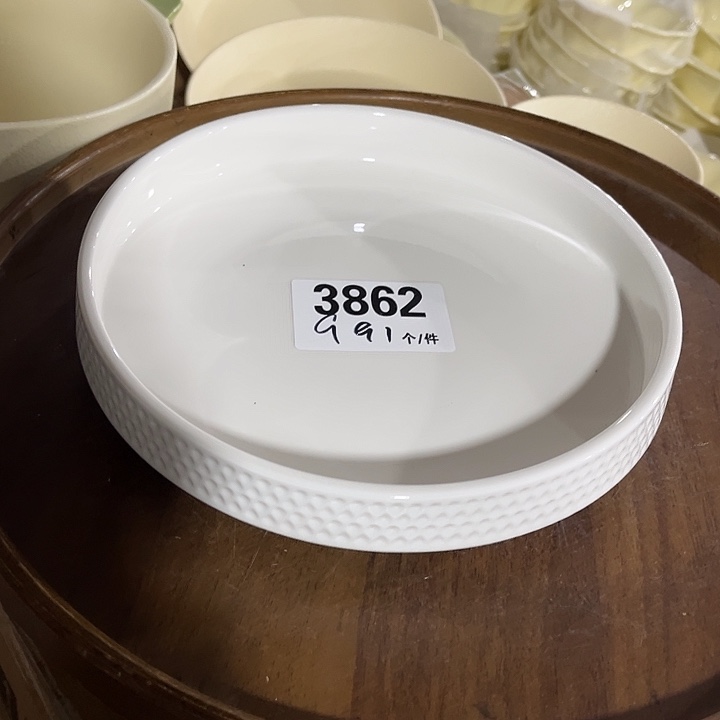 瓷微瑕外贸餐具3862