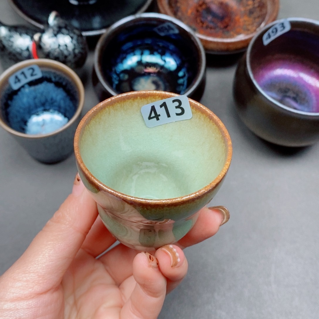 茶盏建窑建盏主人杯413