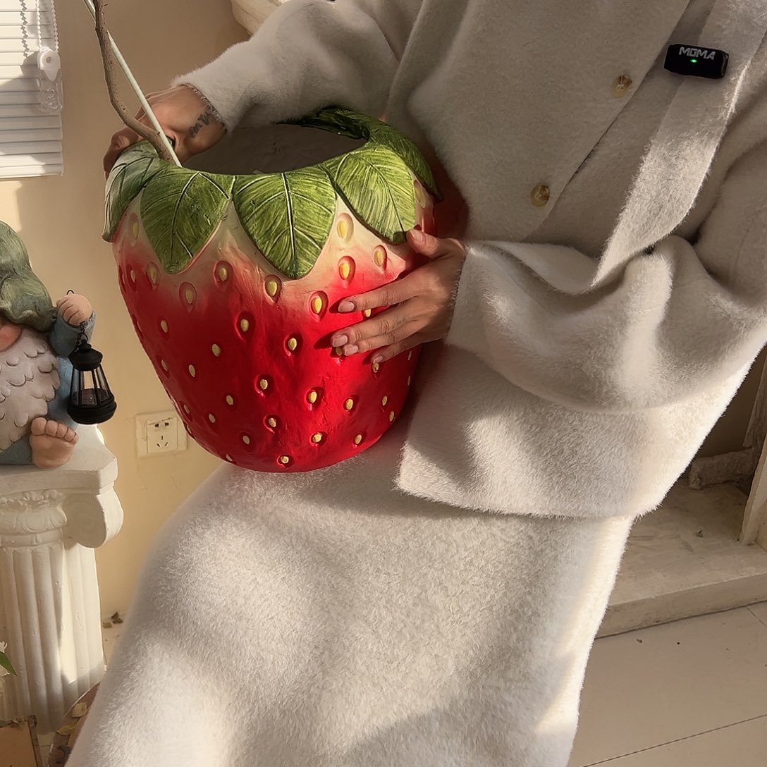 花园摆件红红火火