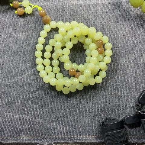 未镶嵌手链和田玉（糖玉）星***1