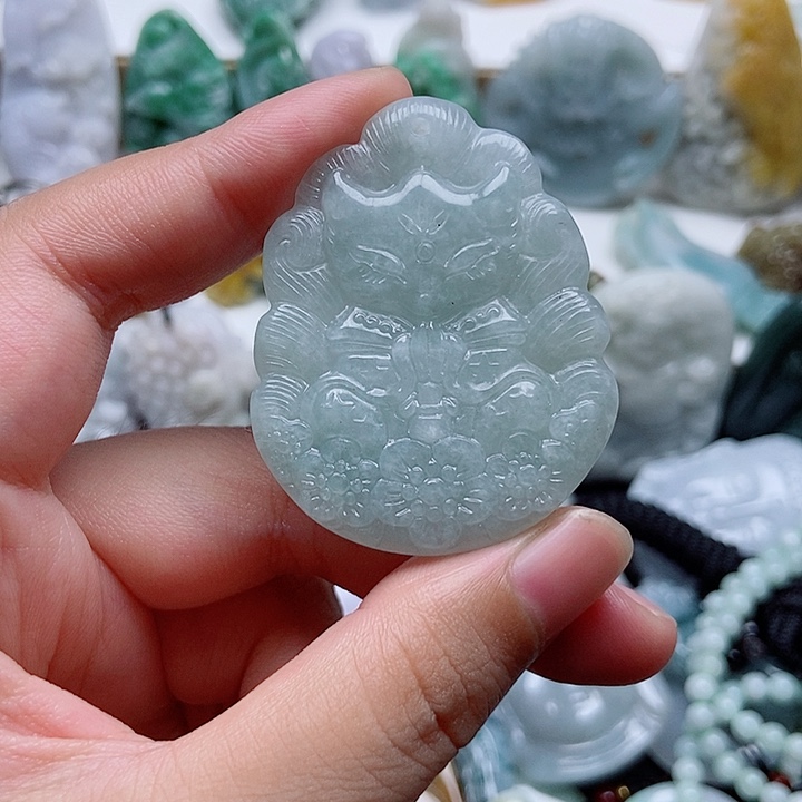 吊坠(不含链)未镶嵌翡翠1