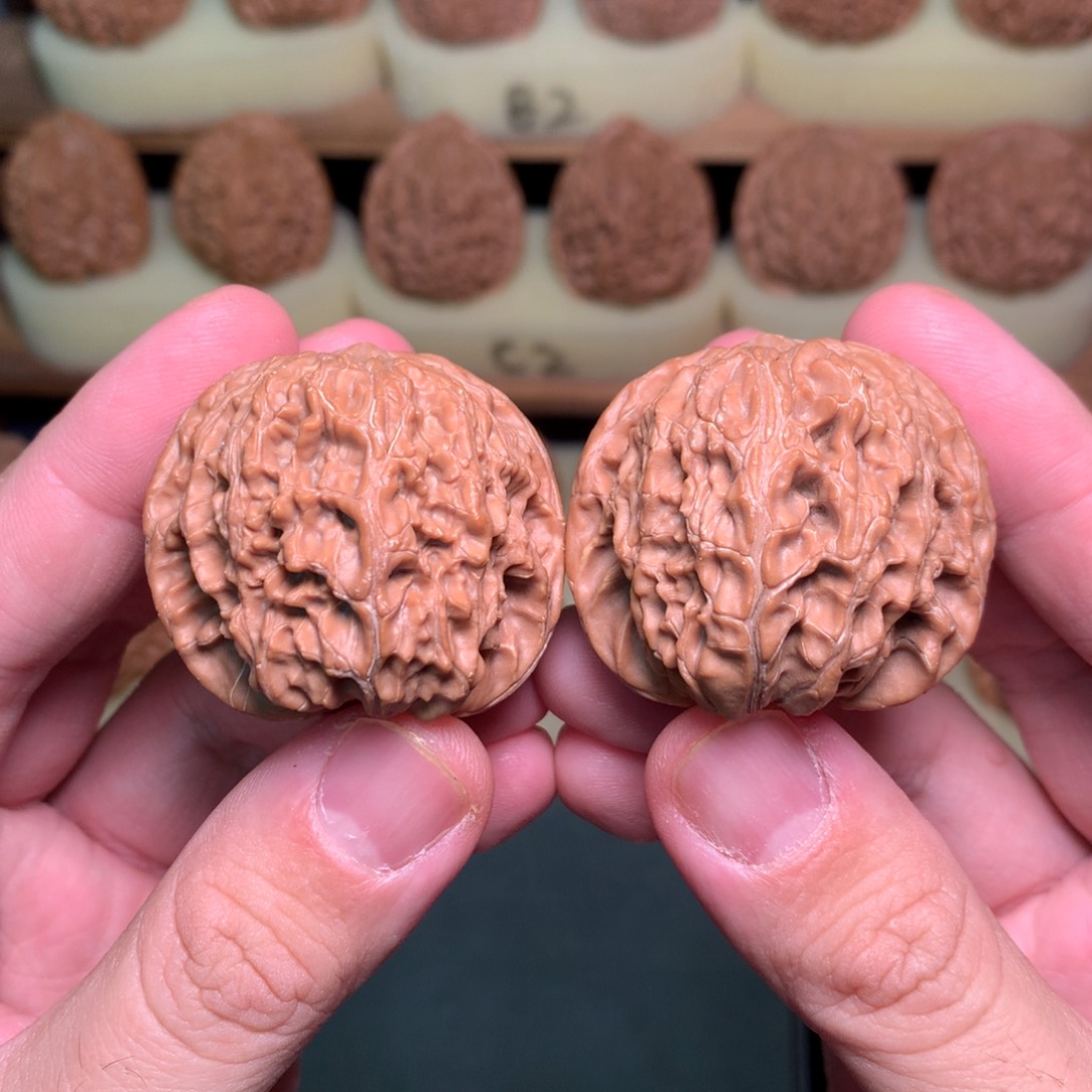 随***)文玩核桃吊坠41山地磨全品