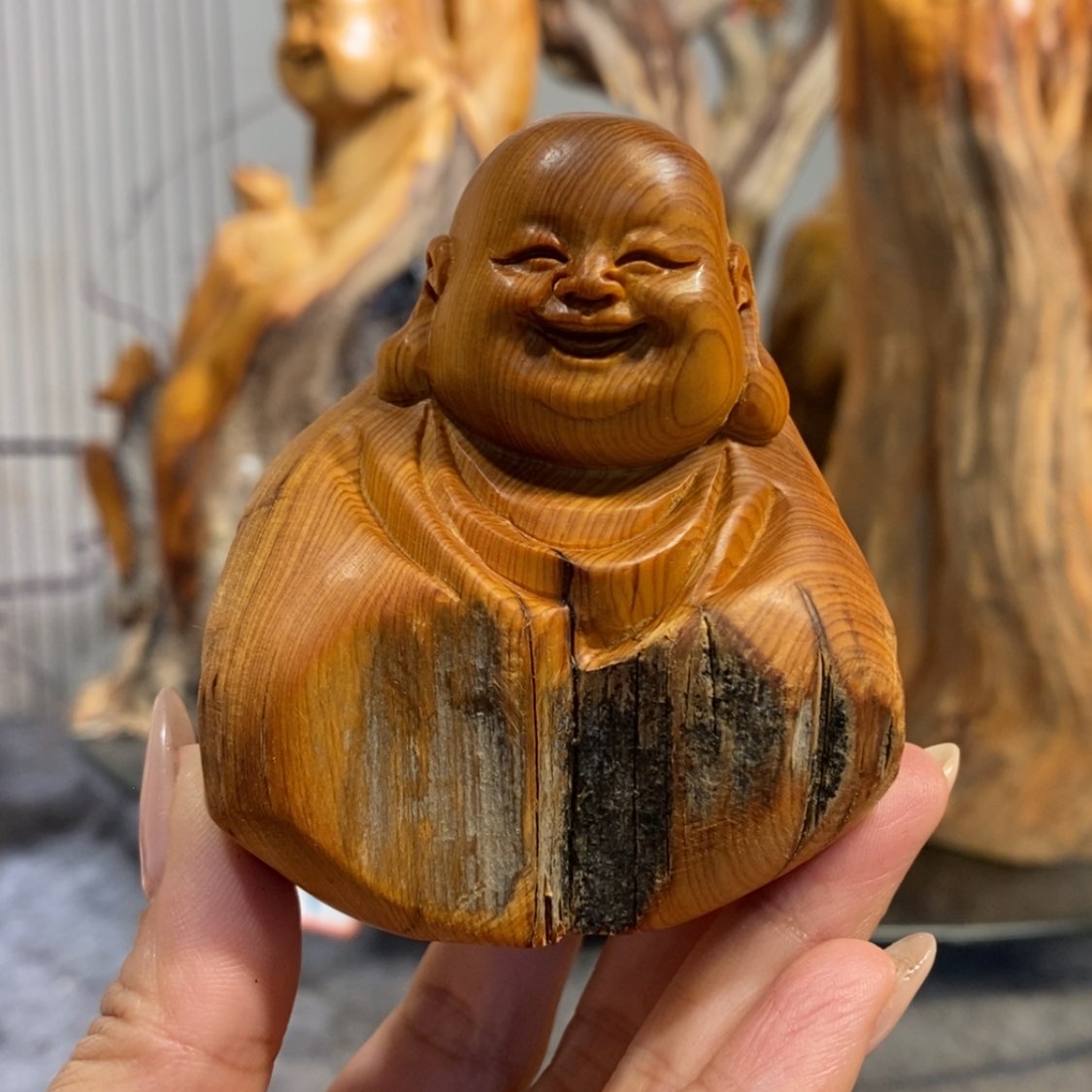 【闪购商品】柏木（崖柏）根雕木雕工艺品摆件