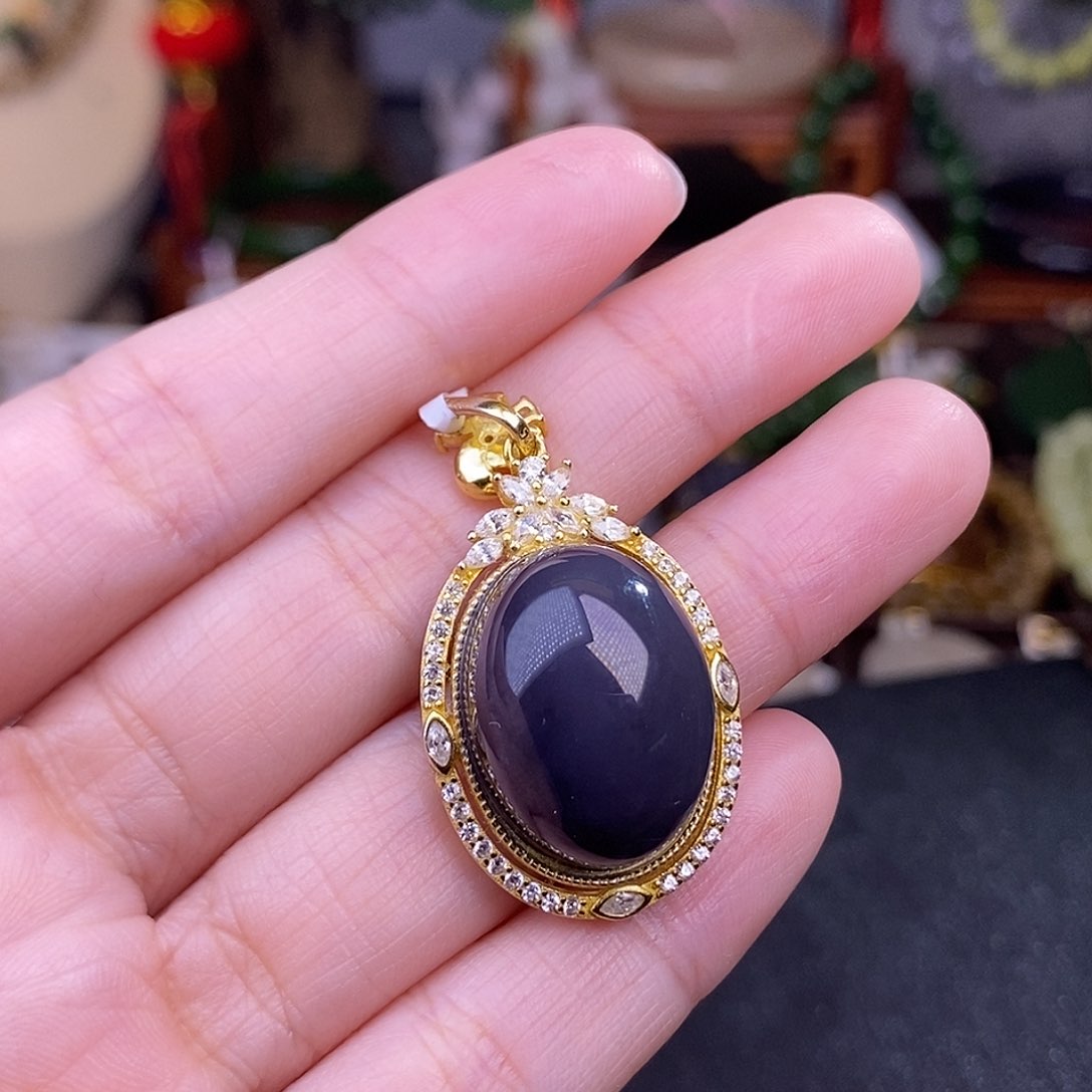 和田玉925.银吊坠清货价未镶嵌